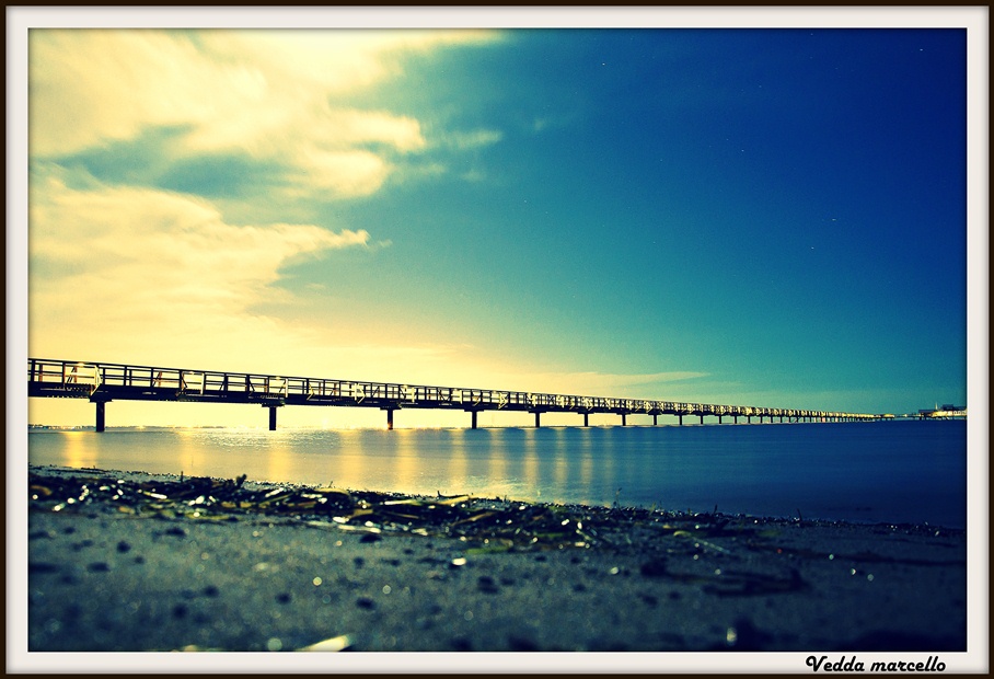 Il lungo pontile di Bjarred..