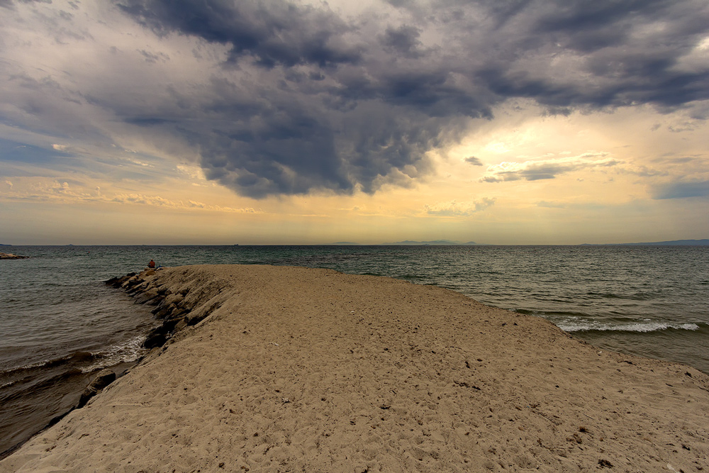 Lingua di sabbia Follonica (Gr)
