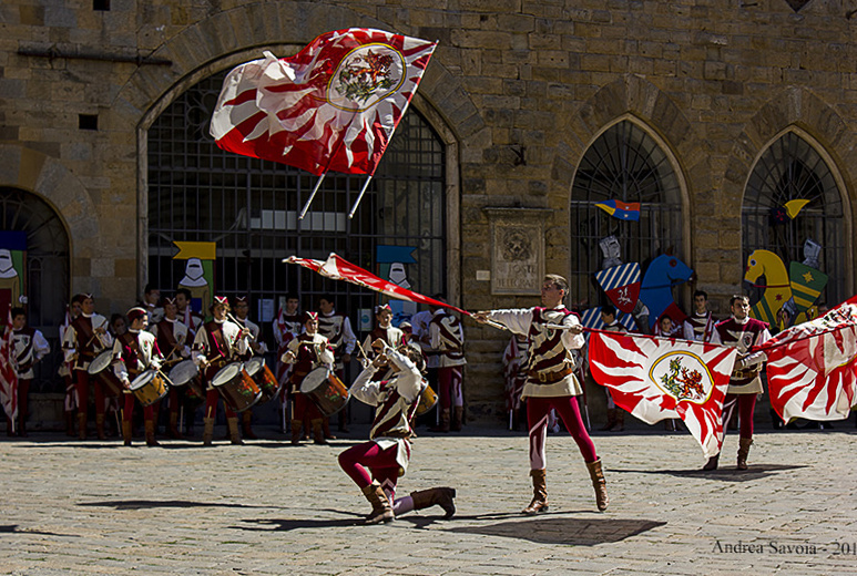 Sbandieratori - Volterra 2012