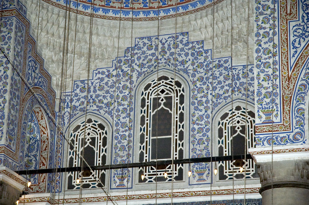 Istanbul - Moschea blu interno