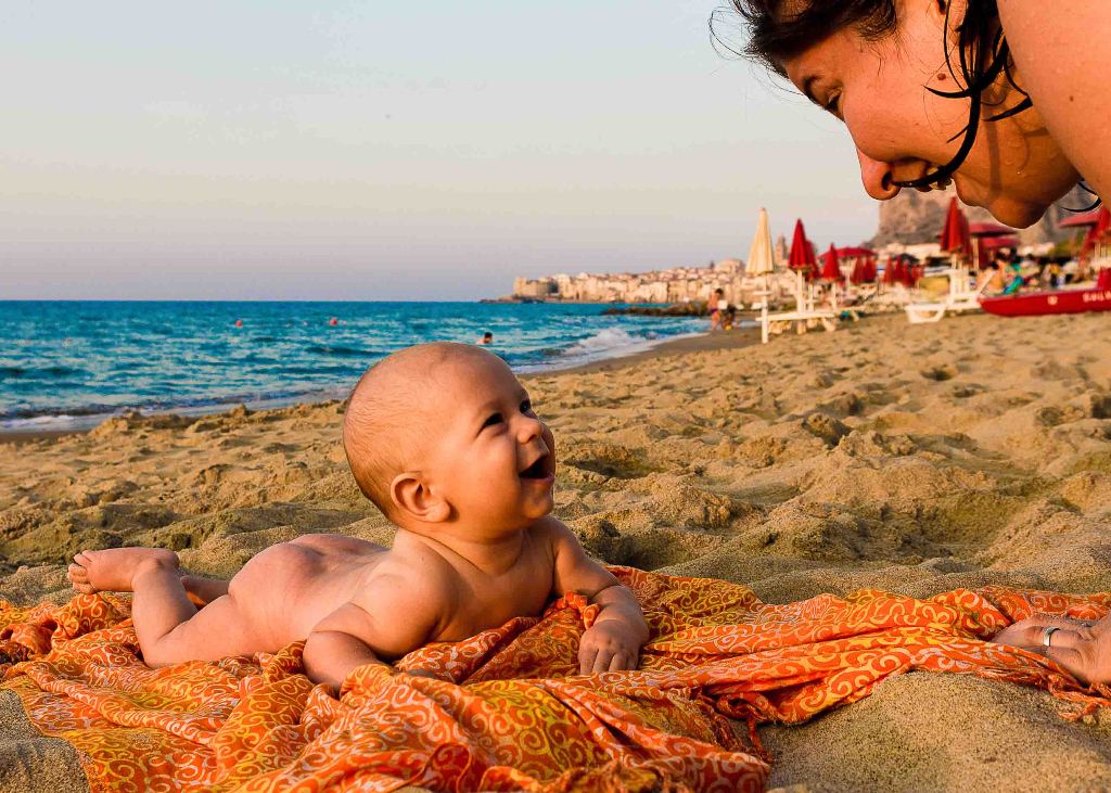 Tintarella al tramonto