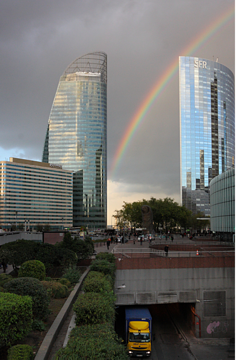 Arcobaleno alla Defense