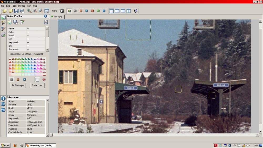 Noise ninja, profilazione