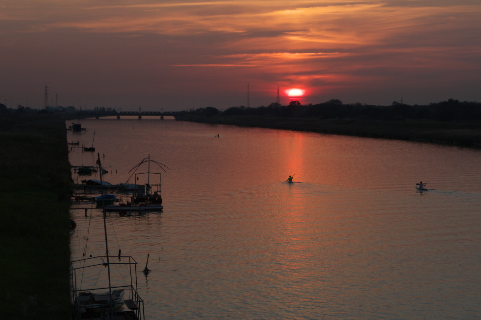 Lo scolmatore dell'Arno a Stagno