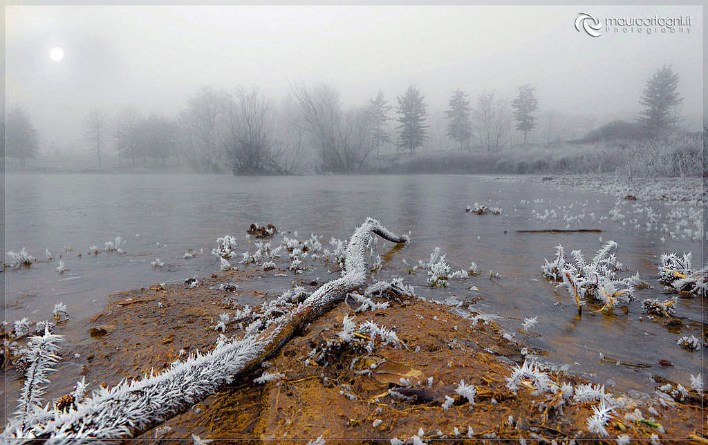 Cristal ice Torrazza pond