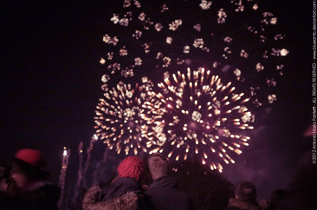 Fireworks in Brixton