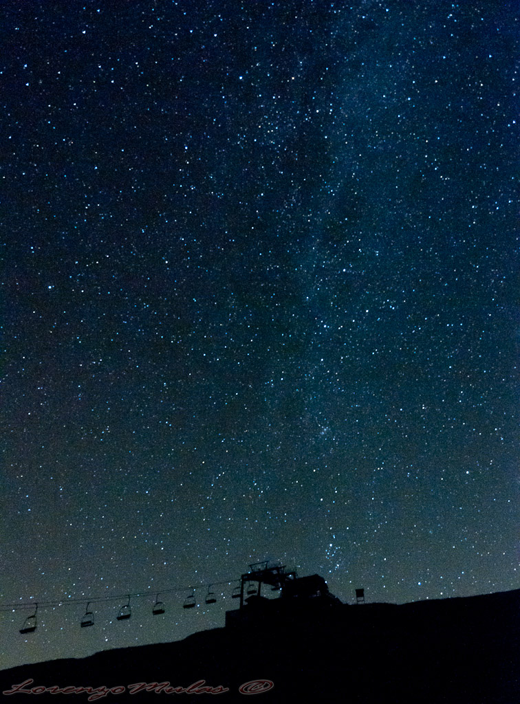 Seggiovia..per la Via Lattea