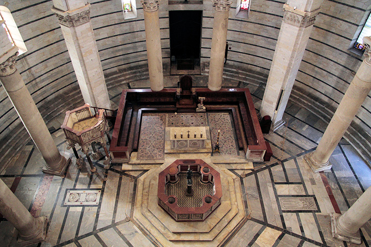 battistero pisa