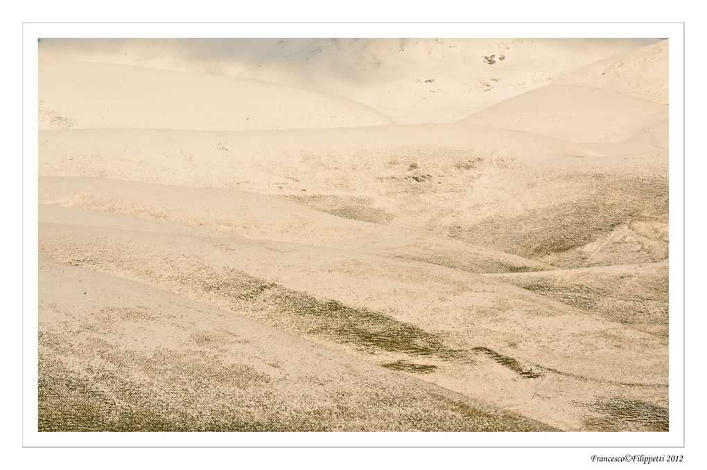Graffiti a Castelluccio di Norcia