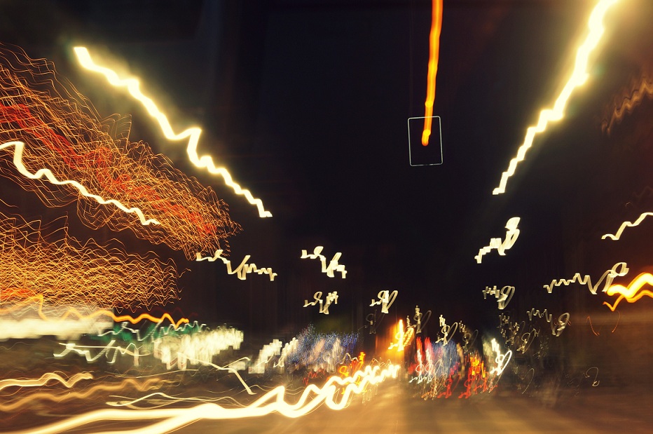 Luci di una frenetica citt�.