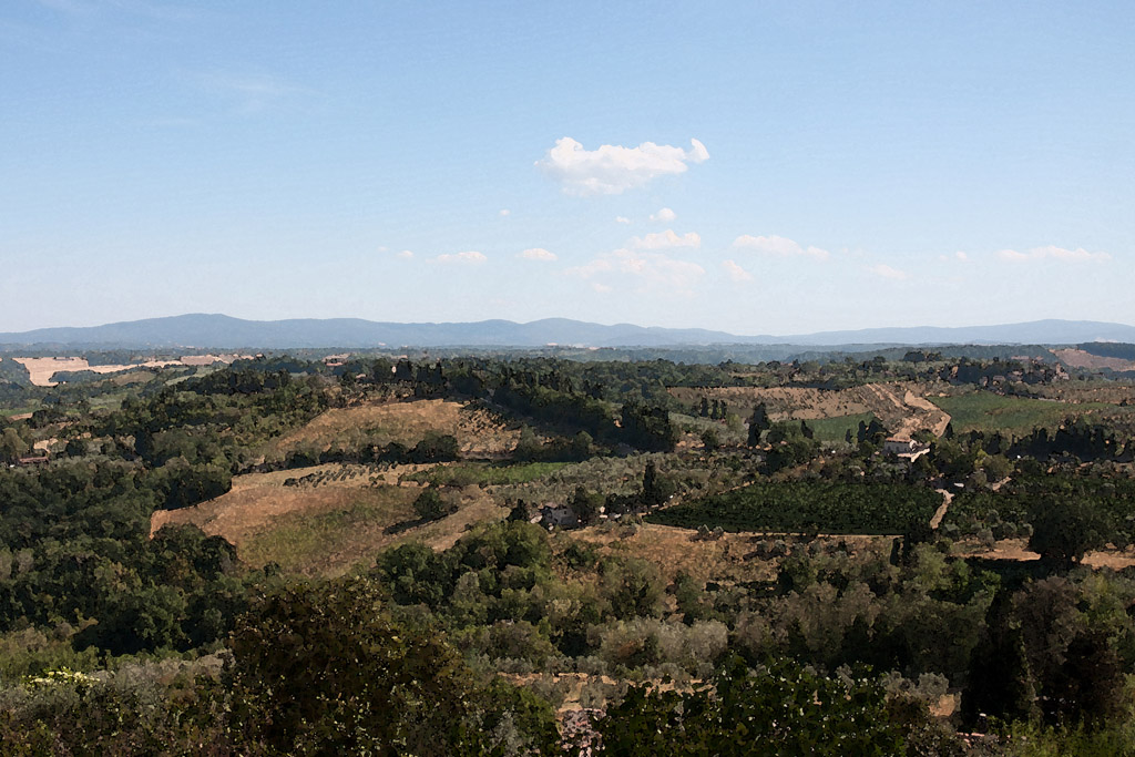 Panorama San Gimignano