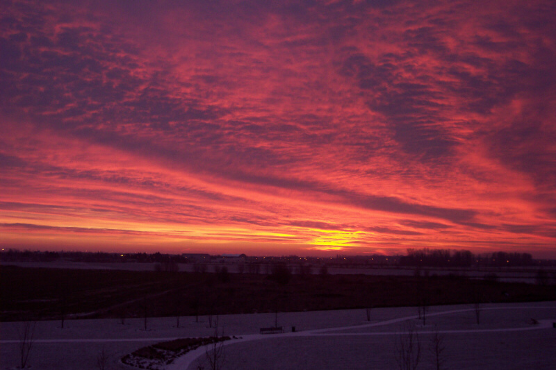 Alba a Marne la Vall�e (vicino Parigi)