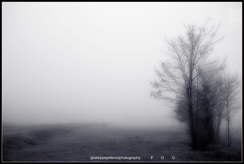 Affascinante e malinconica nebbia