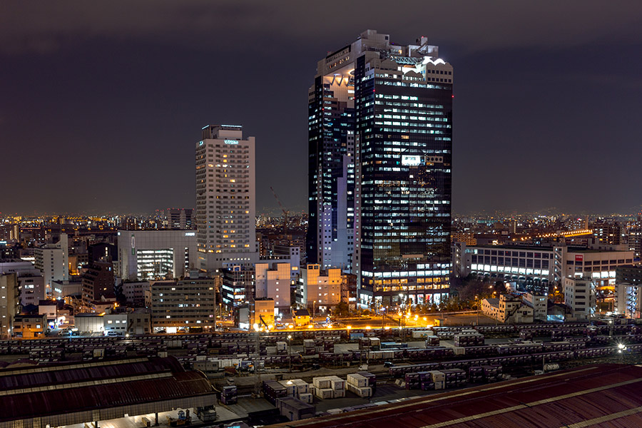 Osaka by night