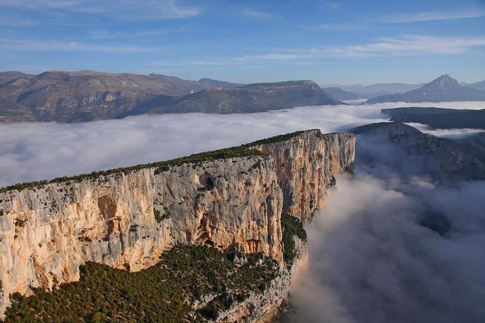 Nebbia in Verdon.......