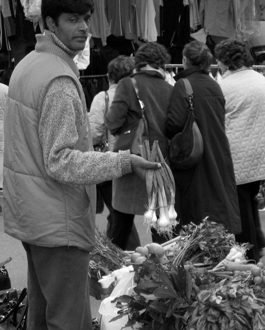 venditore di cipolle