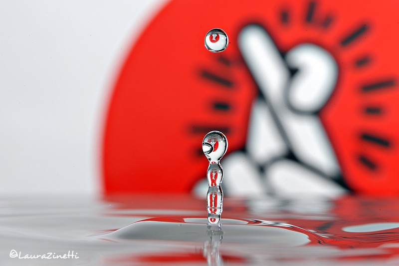 omino di acqua