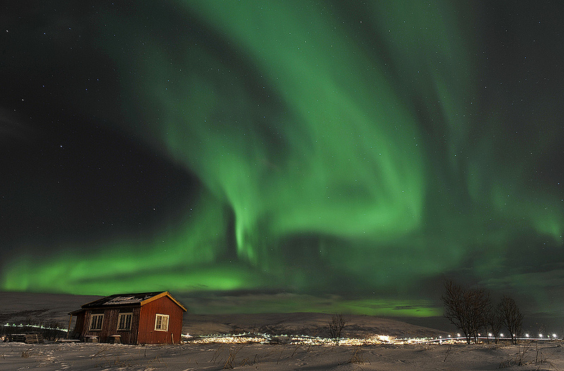 aurora boreale "norway 2013"