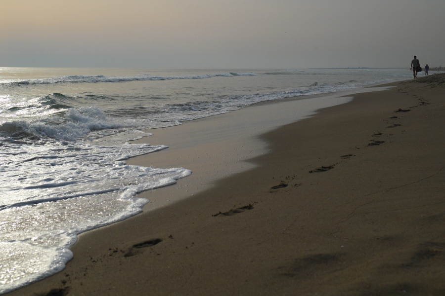 Simple walking in Capocotta