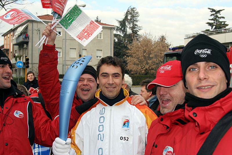 Con i ragazzi Coca Cola