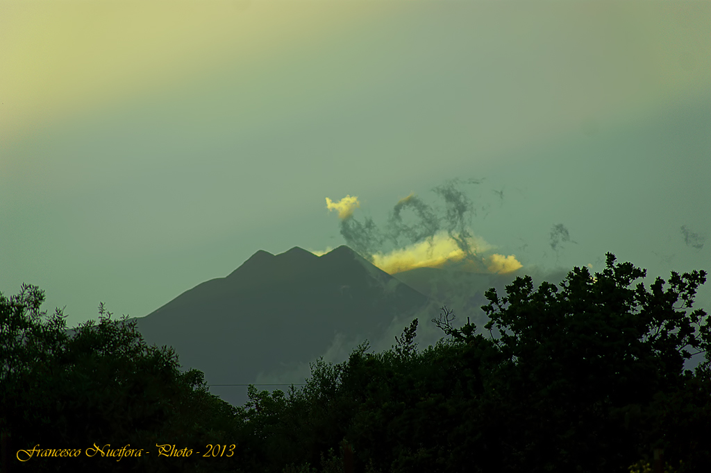 L'Etna al tramonto