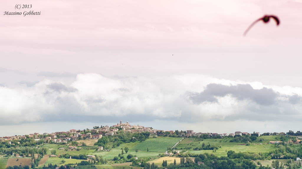 In volo verso Cupramontana (AN)