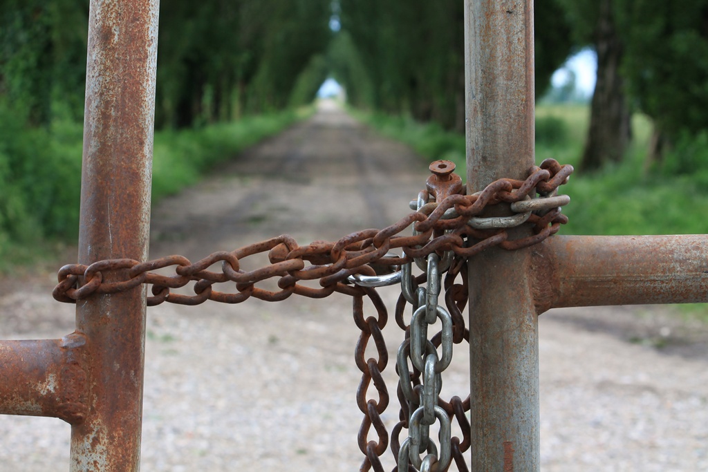 Di qui non si passa.