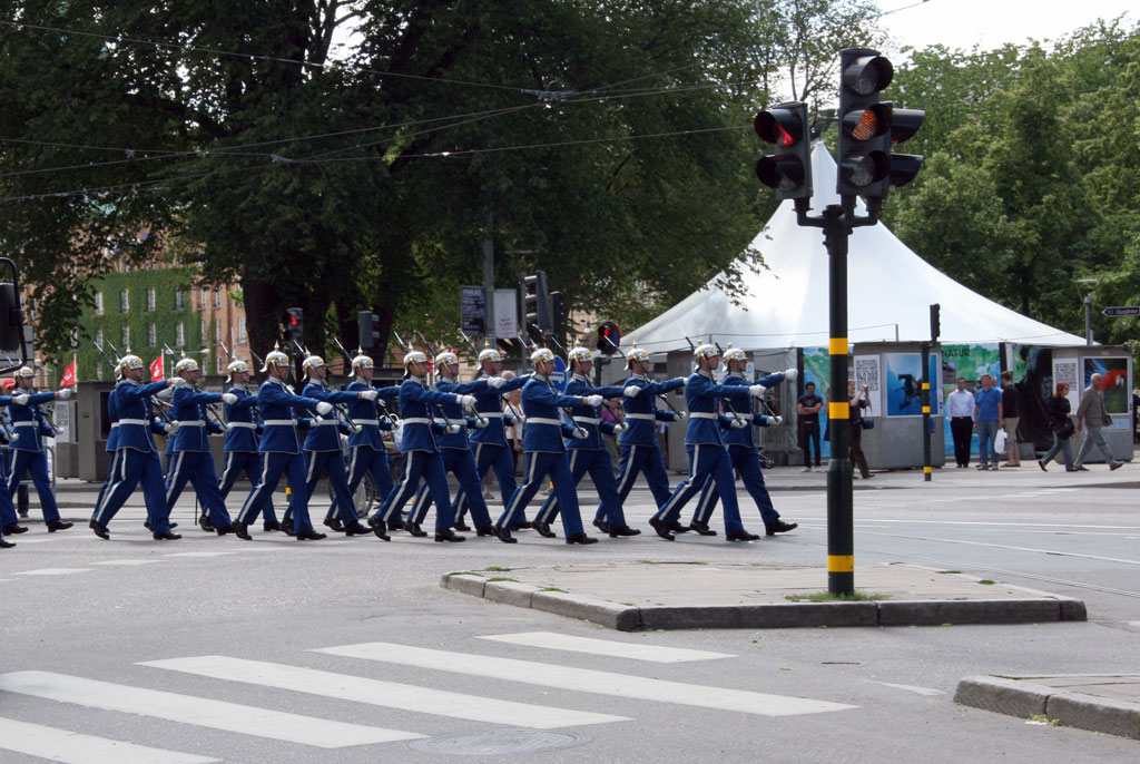 La ronda di giorno...