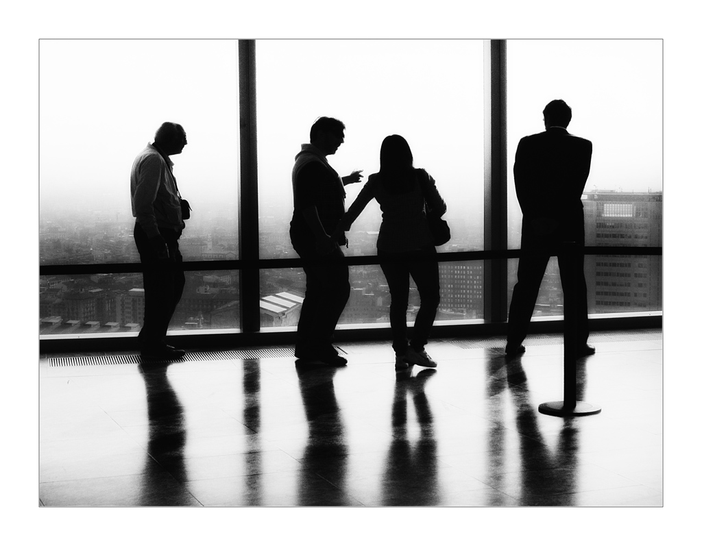 i 4 sul tetto di Milano