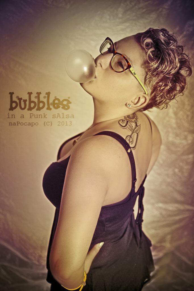 TANIA IN BUBBLES SALSA