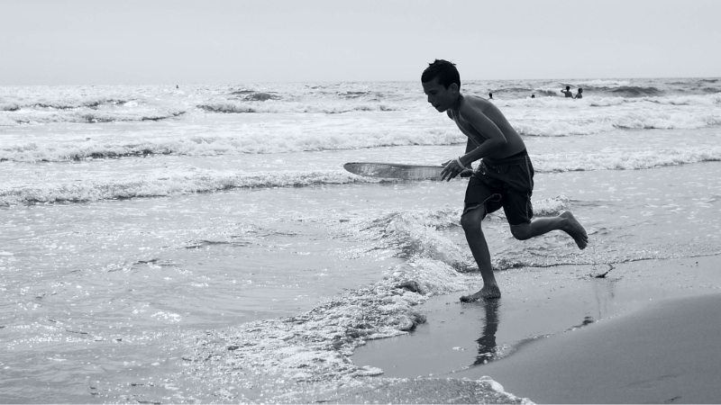 La battigia ed il surf