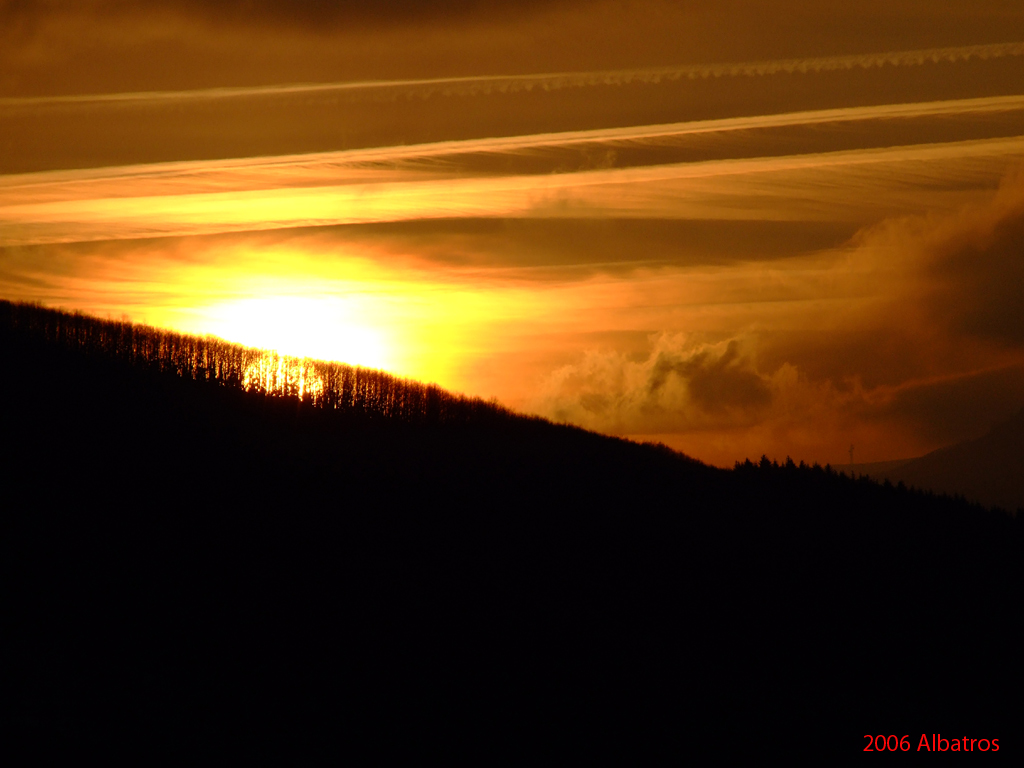 tramonto da c� di Marco