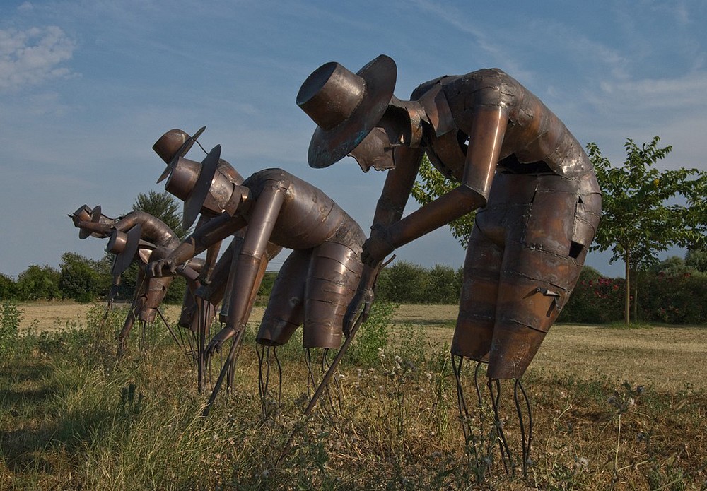 il duro lavoro ............