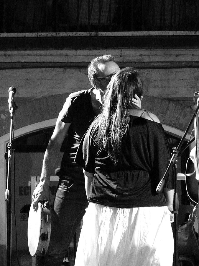 Un attimo prima del concerto