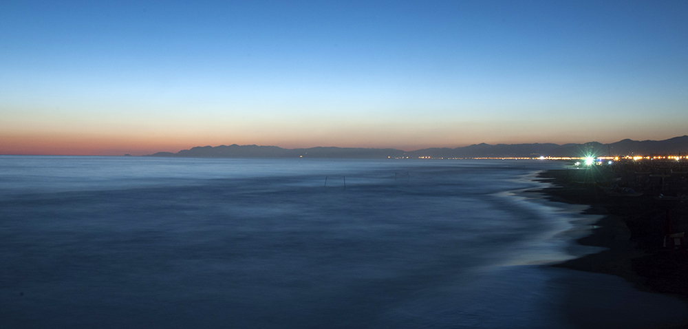 Tramonto in Versilia