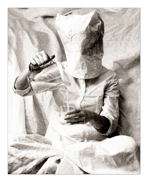 drinking a blind milk