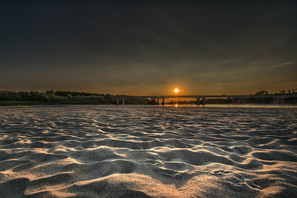 sunlight over the bridge
