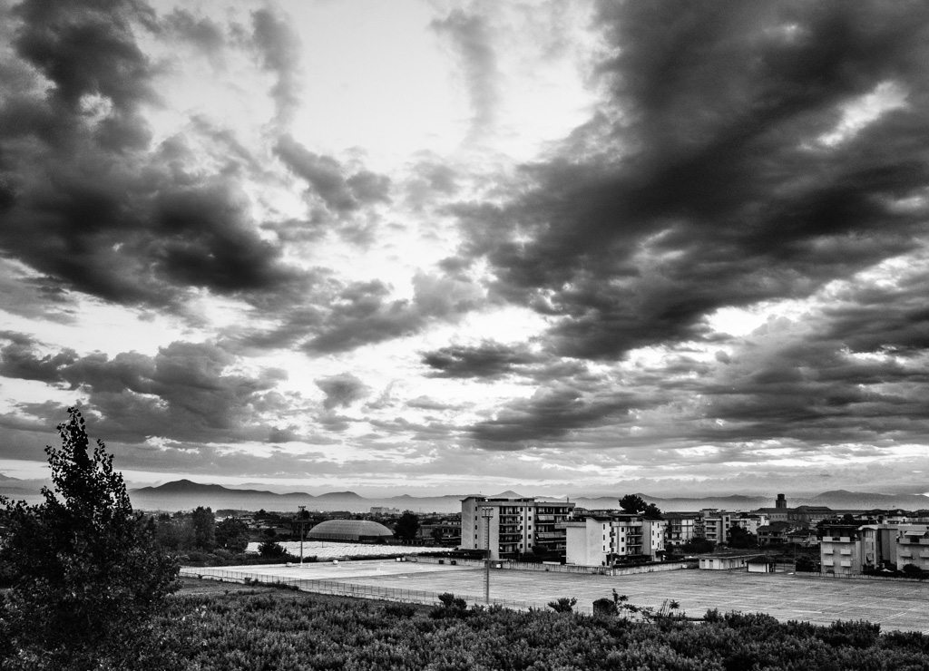 Paesaggio - prime prove in BN