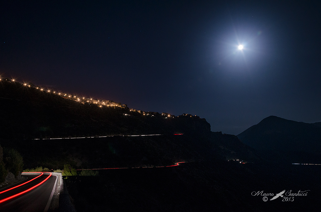 In a full moon night