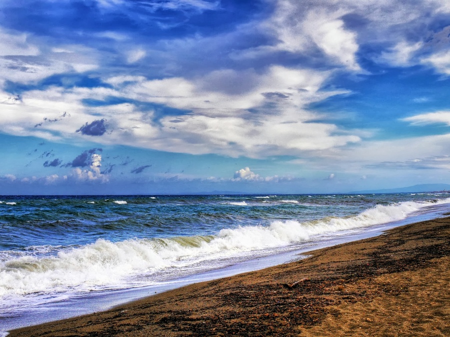 ... e il vento scompigliava i capelli ...