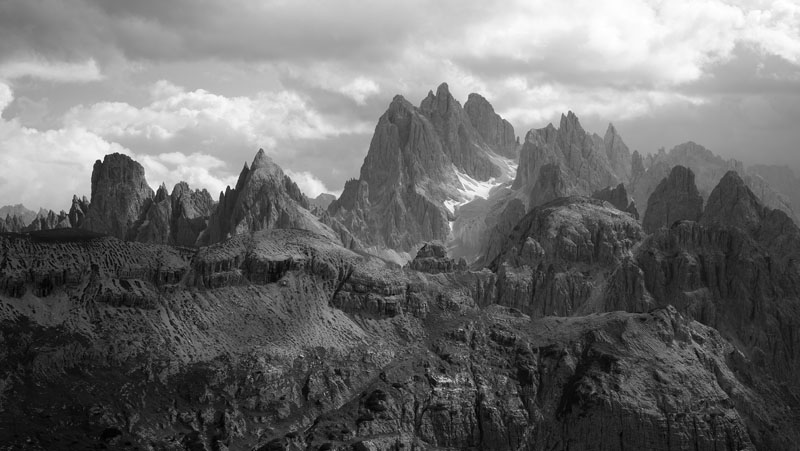Vista da rifugio Auronzo