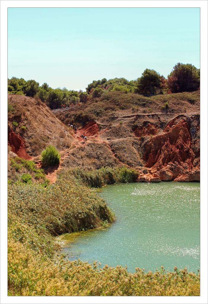 Nella cava di bauxite