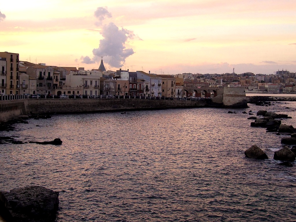 Una veduta di Siracusa