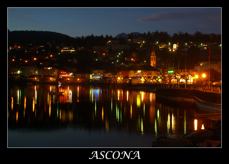 le luci di Ascona
