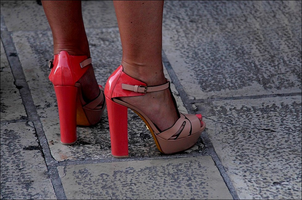 I grandi tacchi rosa