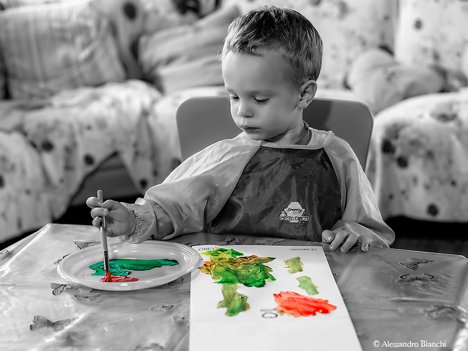 Giusto un tocco di colore