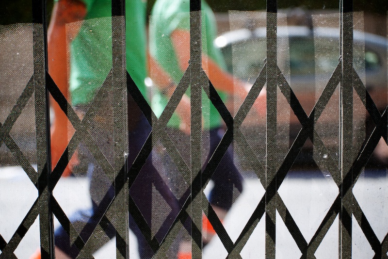 colori dietro la griglia