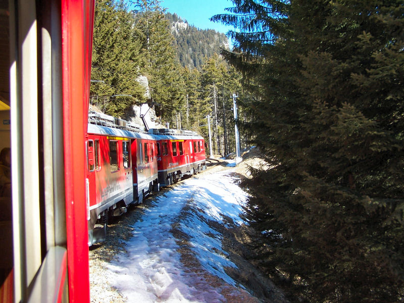 Trenino fra i monti