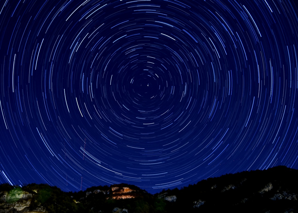 Primi tentativi startrail