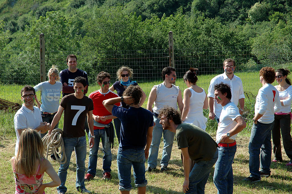 Ci scaldiamo per la prossima ardua prova...